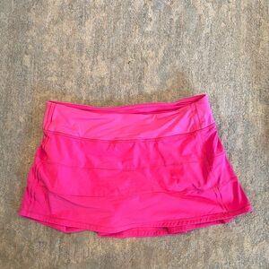Lululemon Pink Tennis Skirt Size 8